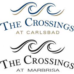 The Crossings at Carlsbad and Marbrisa Logos