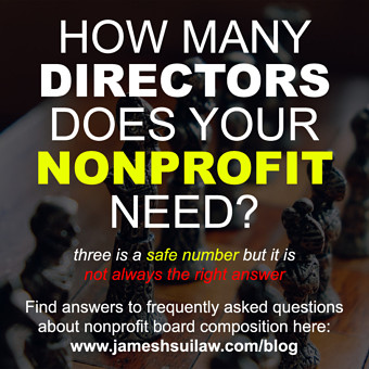 How Many Directors are Needed on a 501(c)(3) Nonprofit Board?